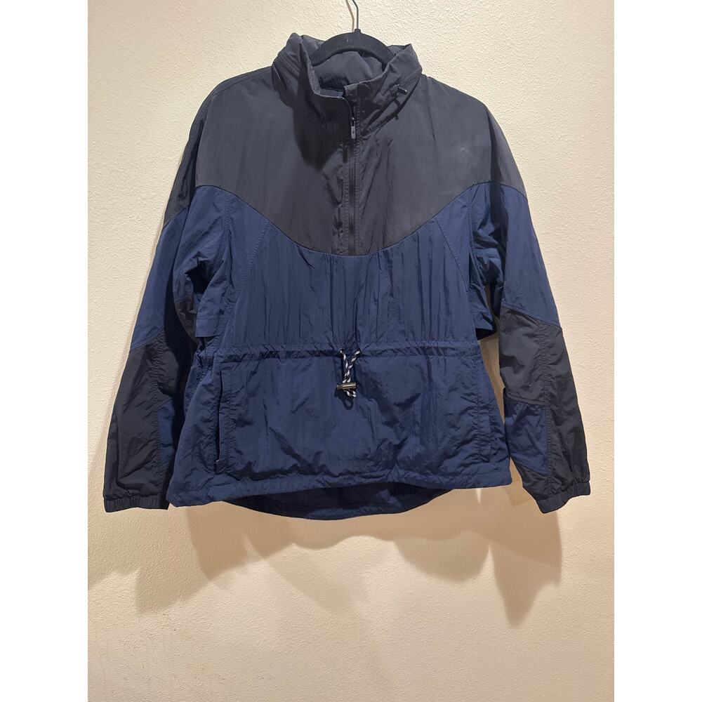Womens Lululemon Evergreen Anorak jacket in true navy black size 10